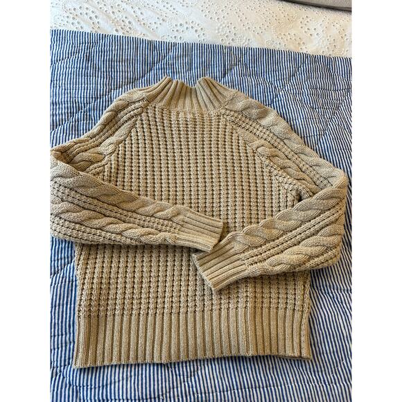 Thick Knit Mock Neck Sweater - Picture 6 of 7